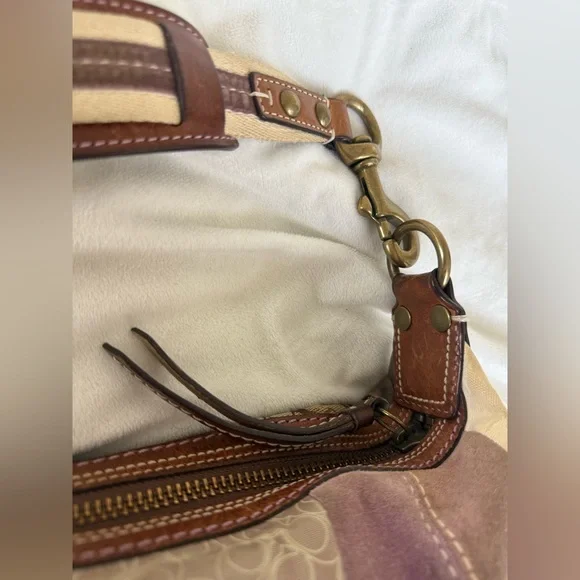 Vintage Coach Y2K Patchwork Shoulder Bag - Picture 8 of 13